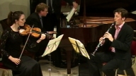 Emma Parker,violin, Nicholas Ellis, clarinet, Simon Lane